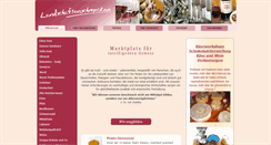 Desktop Screenshot of landschaftenschmecken.com